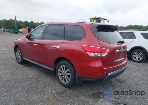 2014 Nissan Pathfinder S z USA, uszkodzony, nr VIN 5N1AR2MM0EC730592